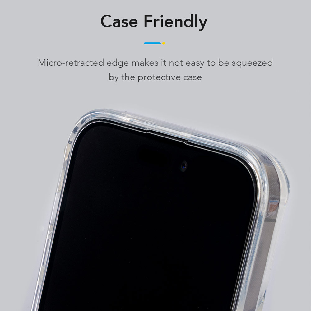 Picture of Apple iPhone Air 6.5 Screen Protector | Hoda Privacy Full Coverage Tempered Glass Screen Protector for iPhone Air 6.5 (Anti Peep)
