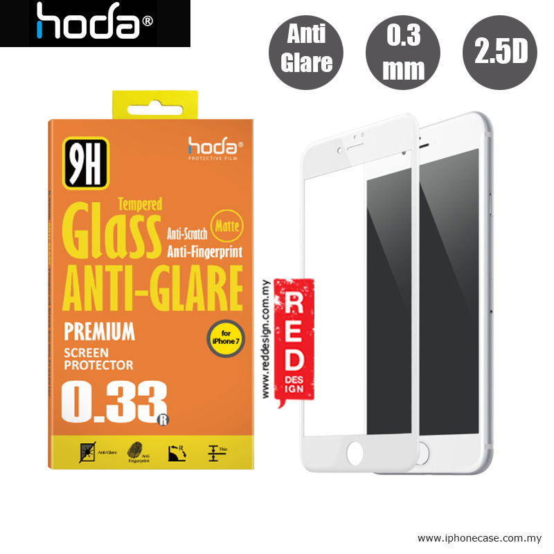 Picture of Hoda 0.33mm Anti-Glare Full Coverage Tempered Glass Screen Protector for Apple iPhone 7 iPhone 8 4.7 - White Apple iPhone 7 4.7- Apple iPhone 7 4.7 Cases, Apple iPhone 7 4.7 Covers, iPad Cases and a wide selection of Apple iPhone 7 4.7 Accessories in Malaysia, Sabah, Sarawak and Singapore 