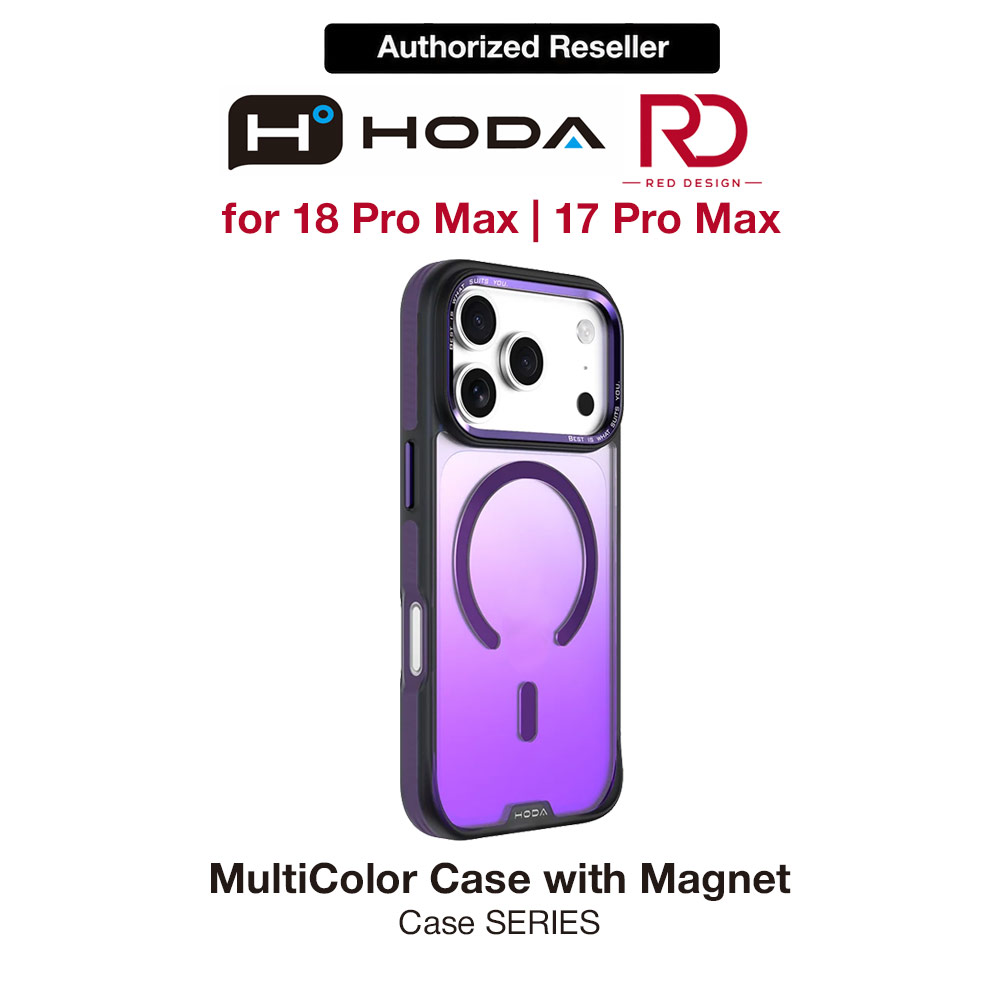 Picture of Hoda MultiColor Case with Magnet for iPhone 18 Pro Max 17 Pro Max - twipurple Apple iPhone 18 Pro Max- Apple iPhone 18 Pro Max Cases, Apple iPhone 18 Pro Max Covers, iPad Cases and a wide selection of Apple iPhone 18 Pro Max Accessories in Malaysia, Sabah, Sarawak and Singapore 