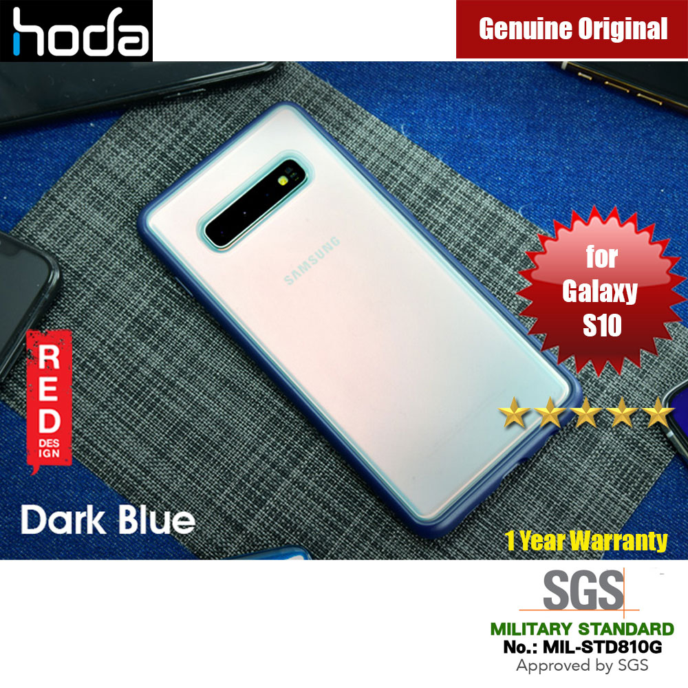 Picture of Hoda Military Standard Rough Case for Samsung Galaxy S10 (Dark Blue) Samsung Galaxy S10- Samsung Galaxy S10 Cases, Samsung Galaxy S10 Covers, iPad Cases and a wide selection of Samsung Galaxy S10 Accessories in Malaysia, Sabah, Sarawak and Singapore 
