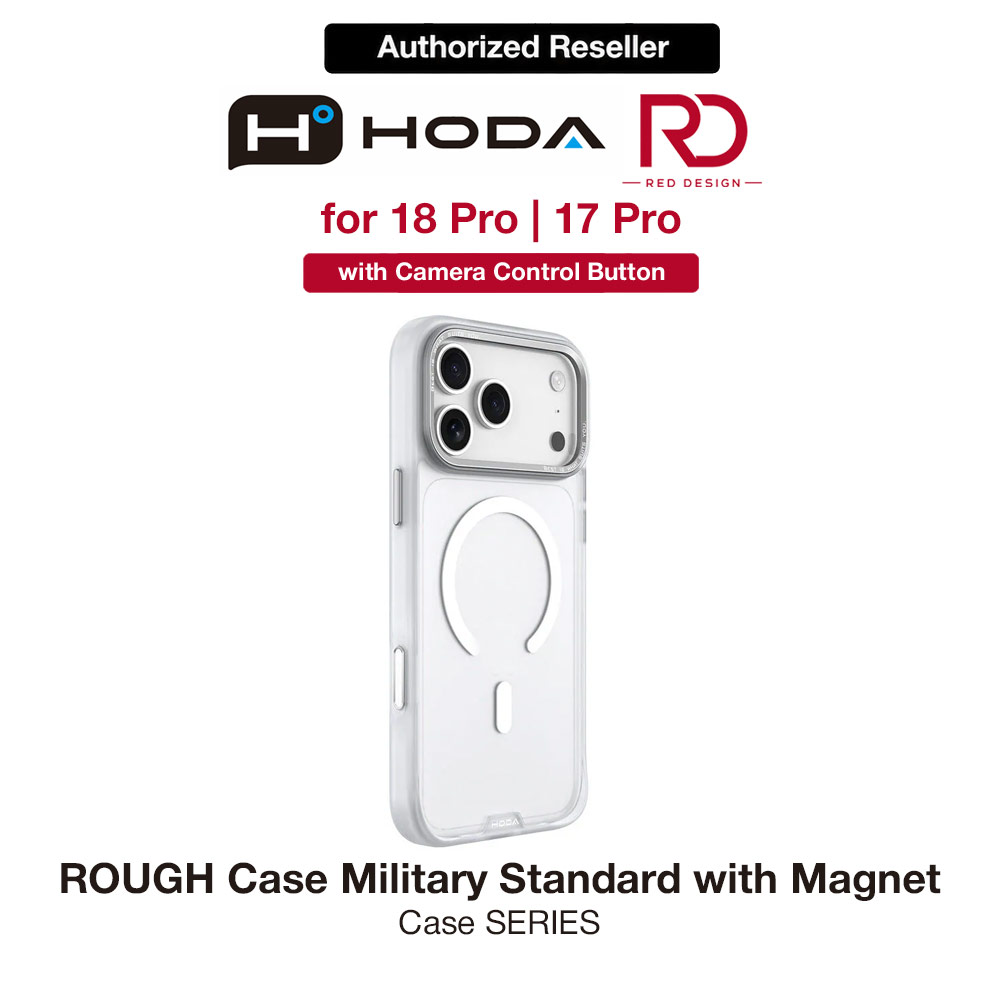 Picture of Hoda ROUGH Case Military Standard MagSafe Enhanced with PureSurfaceTM with Camera Button for  iPhone 18 Pro - Matte Apple iPhone 18 Pro- Apple iPhone 18 Pro Cases, Apple iPhone 18 Pro Covers, iPad Cases and a wide selection of Apple iPhone 18 Pro Accessories in Malaysia, Sabah, Sarawak and Singapore 
