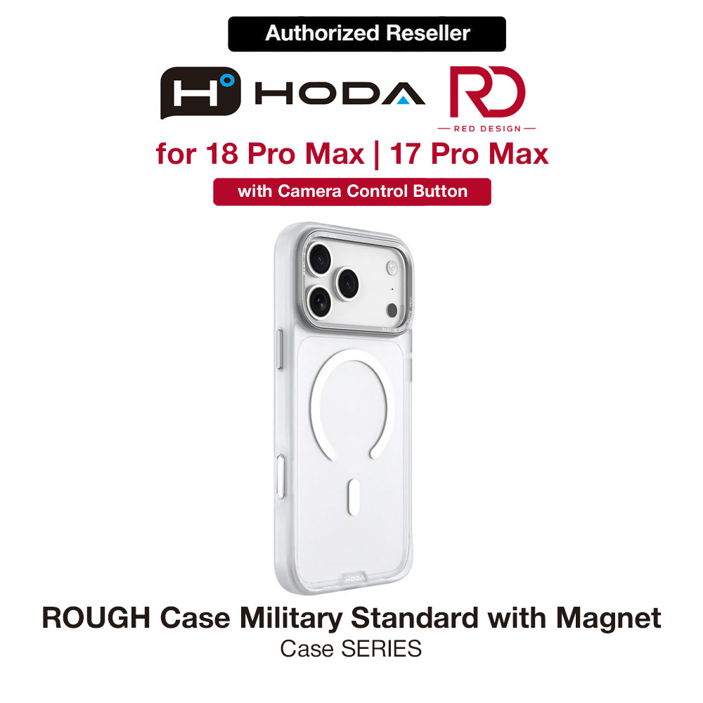 Picture of Hoda ROUGH Case Military Standard MagSafe Enhanced with PureSurfaceTMwith Camera Button for iPhone 18 Pro Max - Matte Apple iPhone 18 Pro Max- Apple iPhone 18 Pro Max Cases, Apple iPhone 18 Pro Max Covers, iPad Cases and a wide selection of Apple iPhone 18 Pro Max Accessories in Malaysia, Sabah, Sarawak and Singapore 