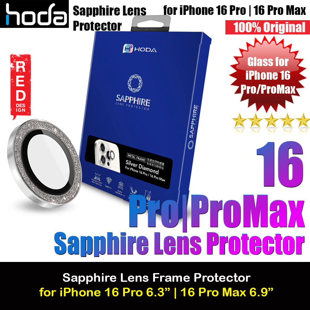 Picture of Hoda Sapphire Lens Protector for iPhone 16 Pro 6.3 iPhone 16 Pro Max 6.9  (3PCS Titanium Diamond) Apple iPhone 16 Pro 6.3- Apple iPhone 16 Pro 6.3 Cases, Apple iPhone 16 Pro 6.3 Covers, iPad Cases and a wide selection of Apple iPhone 16 Pro 6.3 Accessories in Malaysia, Sabah, Sarawak and Singapore 