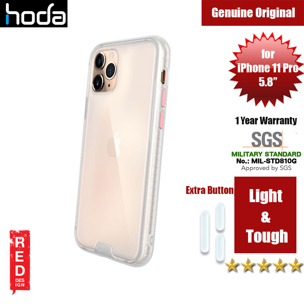 Picture of Hoda Military Standard Rough Case for Apple iPhone 11 Pro (Matte Clear) Apple iPhone 11 Pro 5.8- Apple iPhone 11 Pro 5.8 Cases, Apple iPhone 11 Pro 5.8 Covers, iPad Cases and a wide selection of Apple iPhone 11 Pro 5.8 Accessories in Malaysia, Sabah, Sarawak and Singapore 