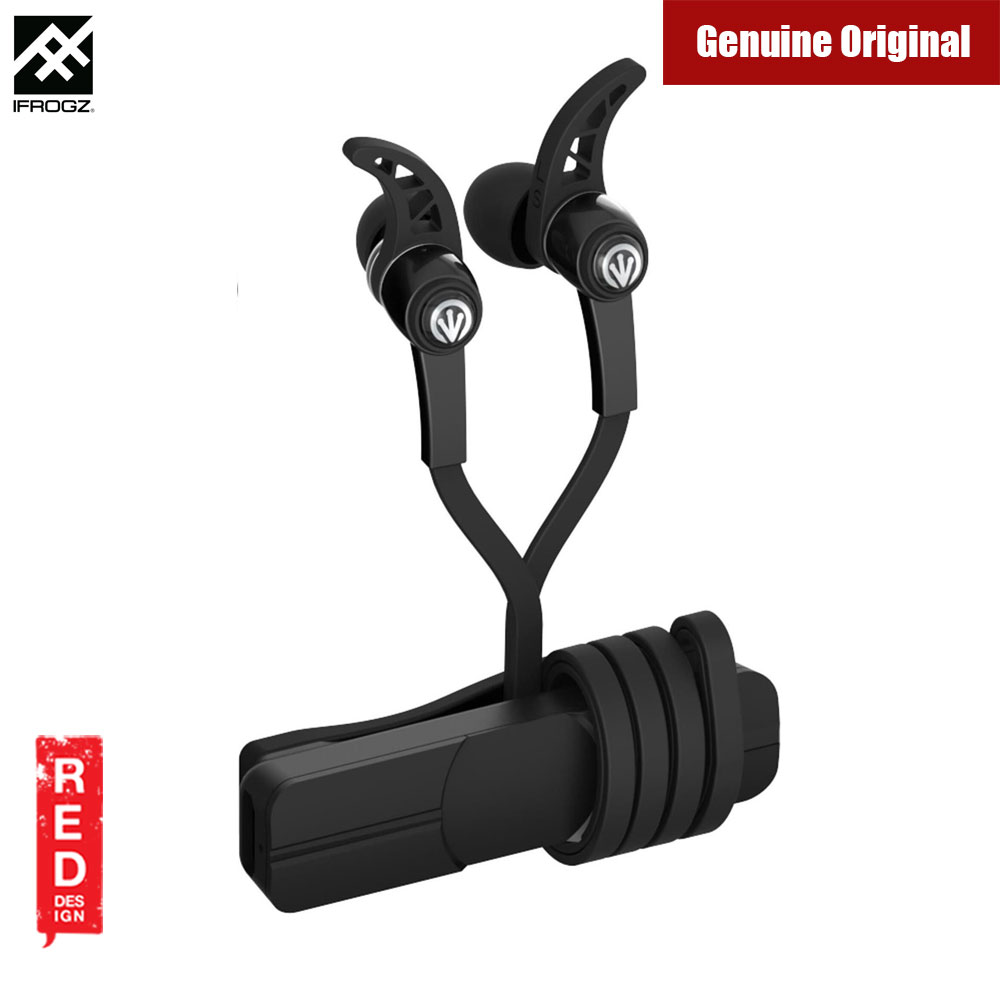 Picture of iFrogz Summit Wireless Bluetooth Sport-Performance Earbuds (Black)