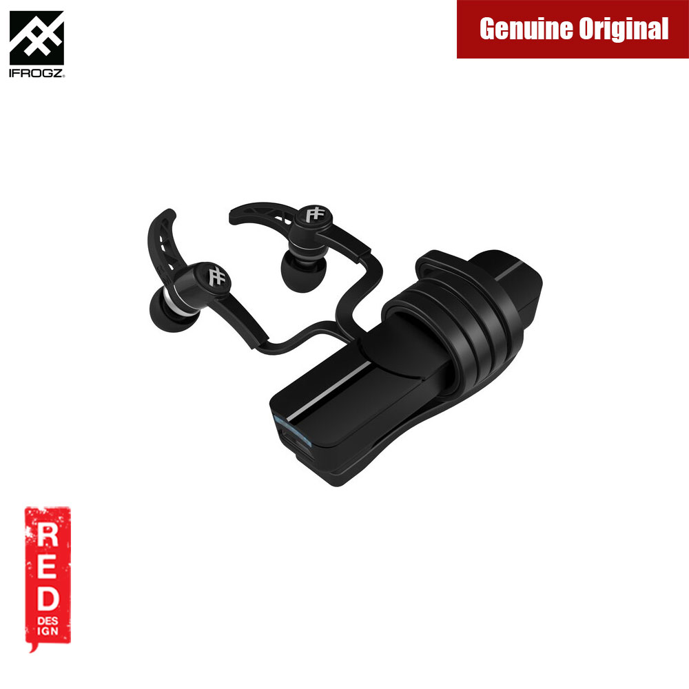 Picture of iFrogz Summit Wireless Bluetooth Sport-Performance Earbuds (Black)