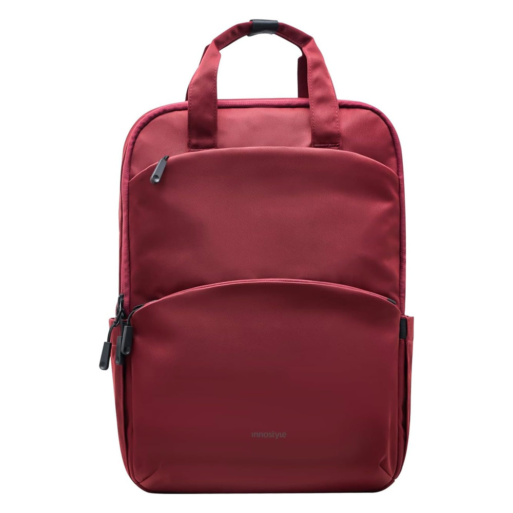 Picture of Innostyle ColorLite Series Lightweight Waterproof Hand Carry Travel Backpack for laptop up to 16" (Deep Red)