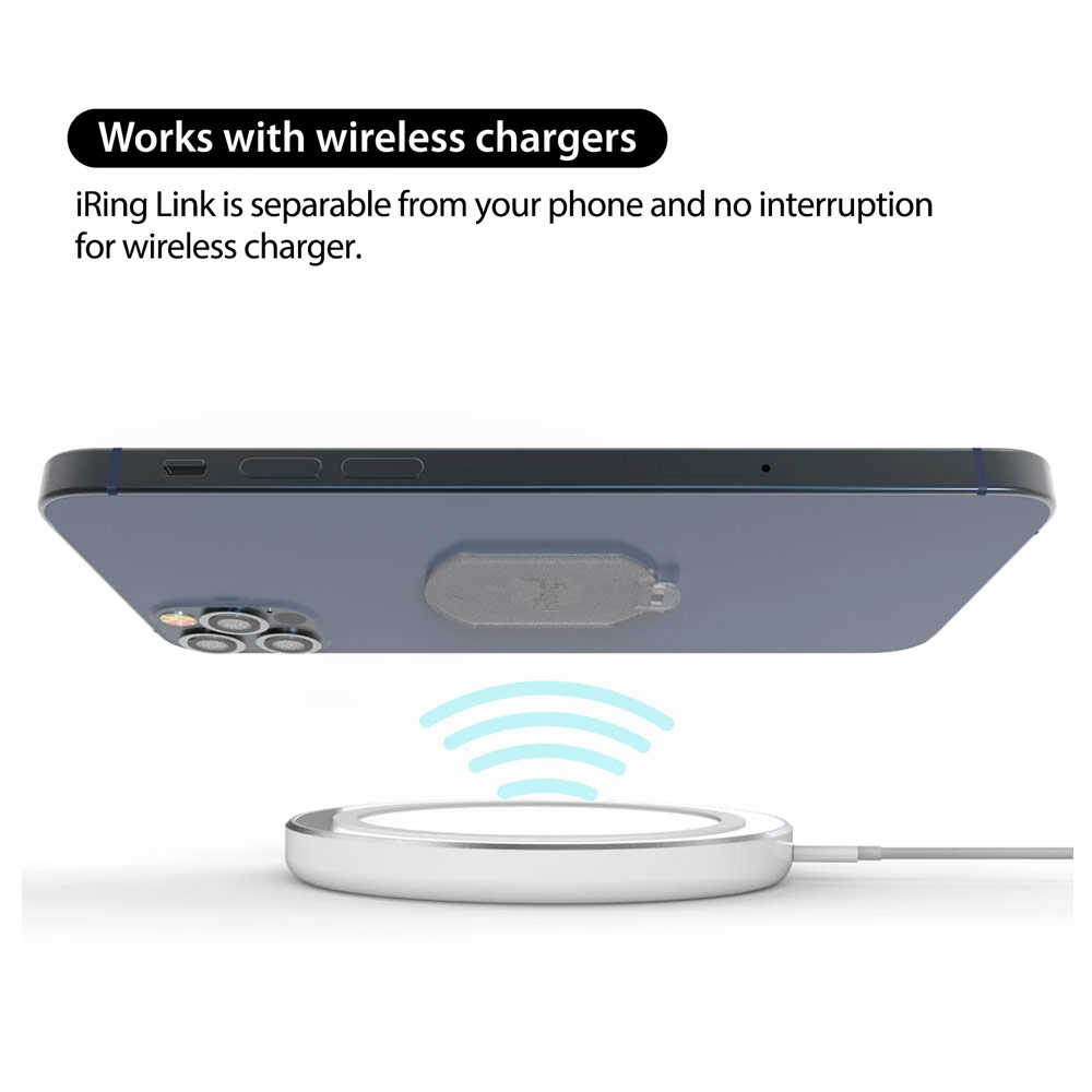 Picture of AAUXX iRing Pop Ring Holder Phone Grip and Kickstand Stand Work with wireless charging (Turkish Green)