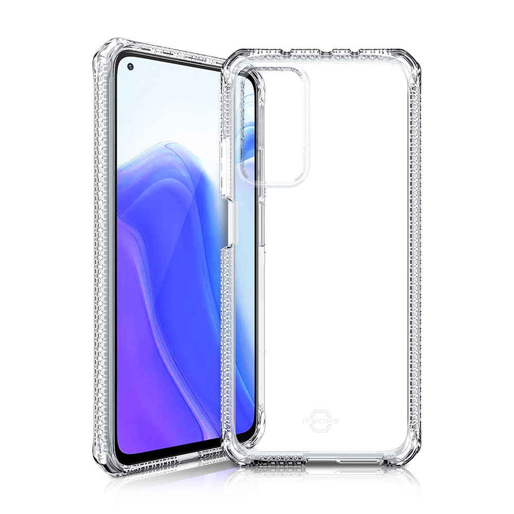 Picture of XiaoMi Mi 10T Pro Mi 10T 5G Case | ITSKINS SPECTRUM CLEAR ANTIMICROBIAL Certified Antishock Protection Case for XiaoMi Mi 10T Pro Mi 10T 5G (Transparent)