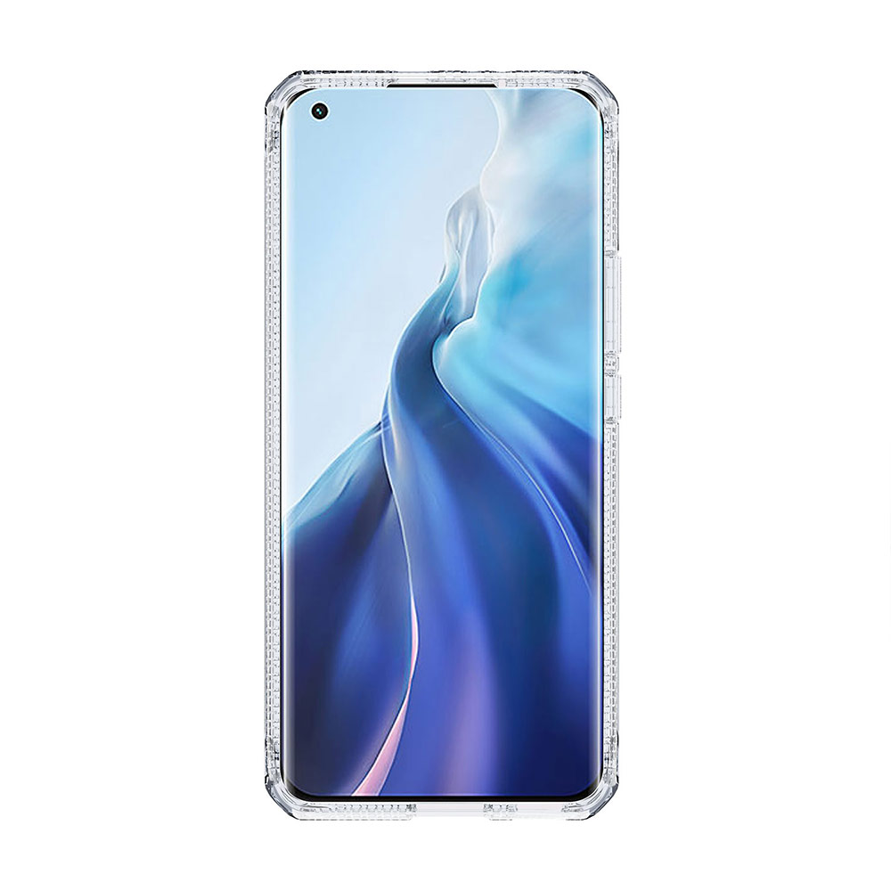 Picture of Xiaomi Mi 11 Case | ITSKINS SPECTRUM CLEAR ANTIMICROBIAL Certified Antishock Protection Case for XiaoMi Mi 11 (Transparent)
