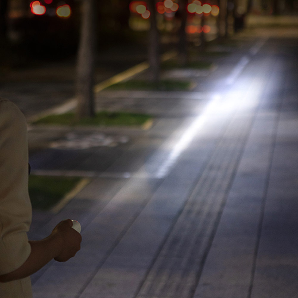 Picture of Jisulife Malaysia 3 in 1 Mini Handheld Fan USB Rechargeable Fan Power Bank with Flash Light for Office OutdoorTravel Hiking Camping Concert Indoor Court F8 (White)