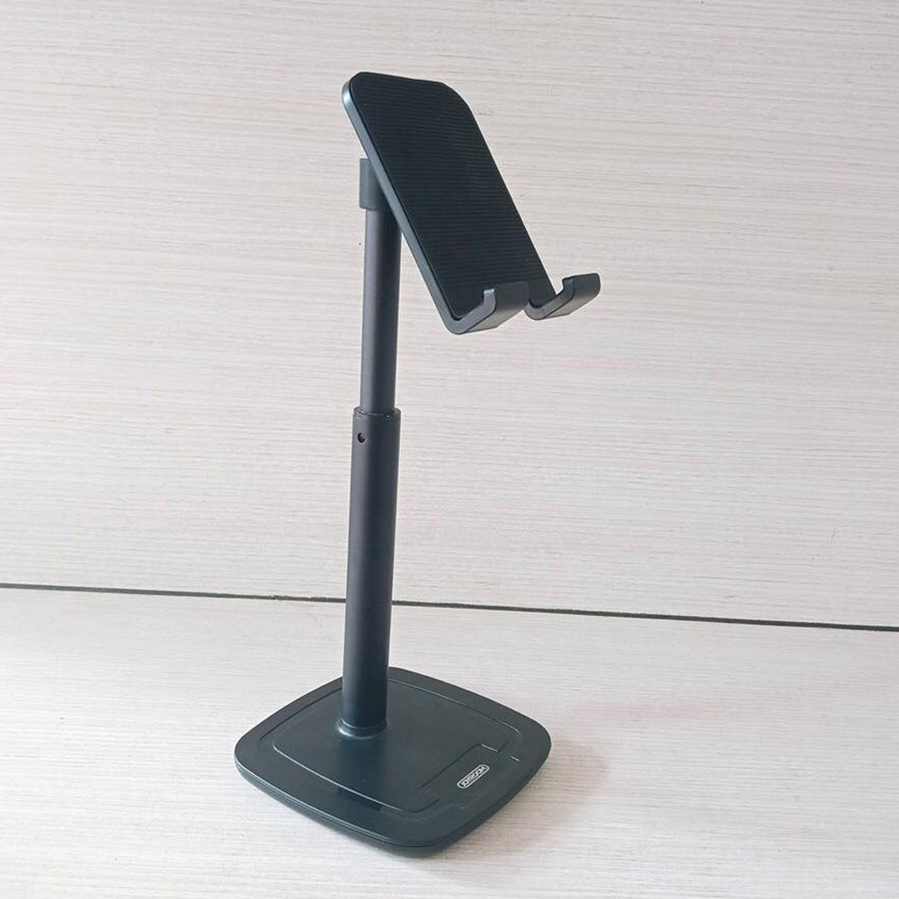 Picture of Joyroom Aluminum and ABS Desktop Phone iPad Tablet Holder Stand Phone Holder (Black)