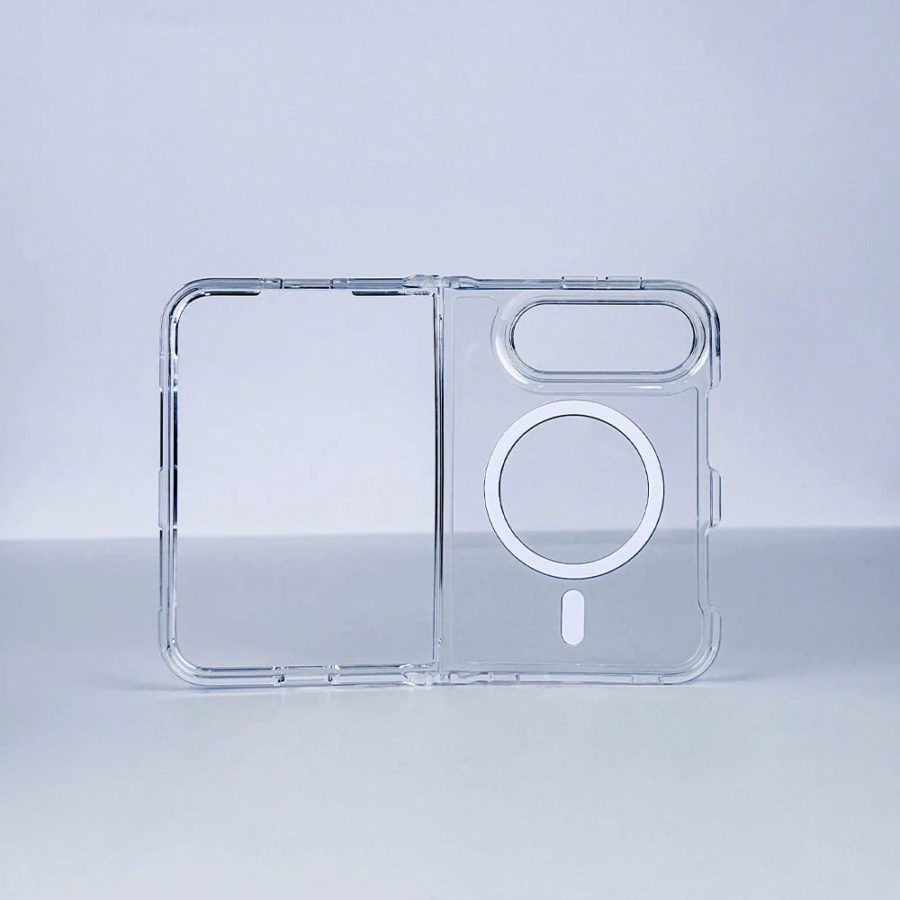 Picture of Apple iPhone Duo Case | Machino Crystal Clear Magnetic Drop Protection Case for iPhone Duo - Clear