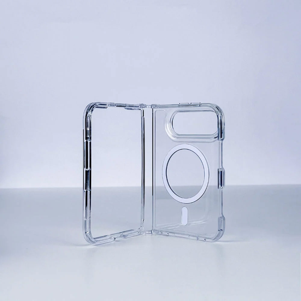 Picture of Apple iPhone Duo Case | Machino Crystal Clear Magnetic Drop Protection Case for iPhone Duo - Clear
