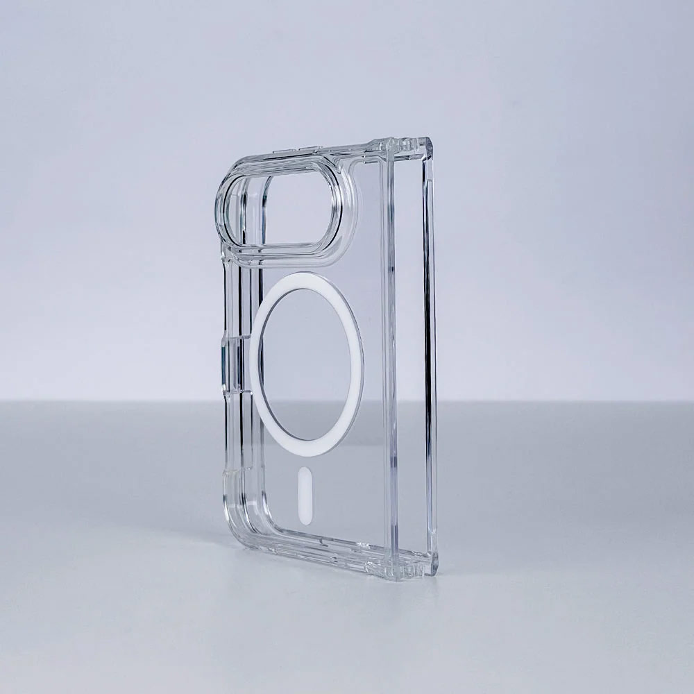 Picture of Apple iPhone Duo Case | Machino Crystal Clear Magnetic Drop Protection Case for iPhone Duo - Clear