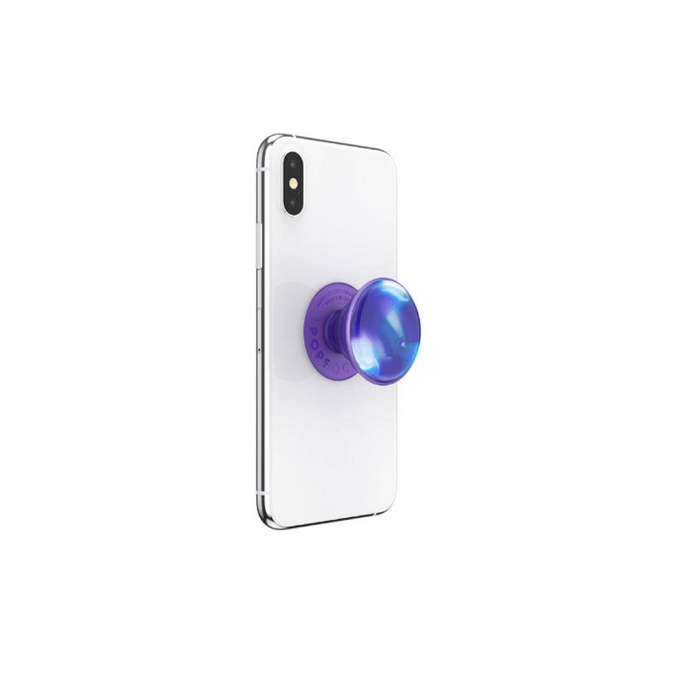 Picture of Popsockets PopGrip Swappable Luxe Collection (Swirl Purple)