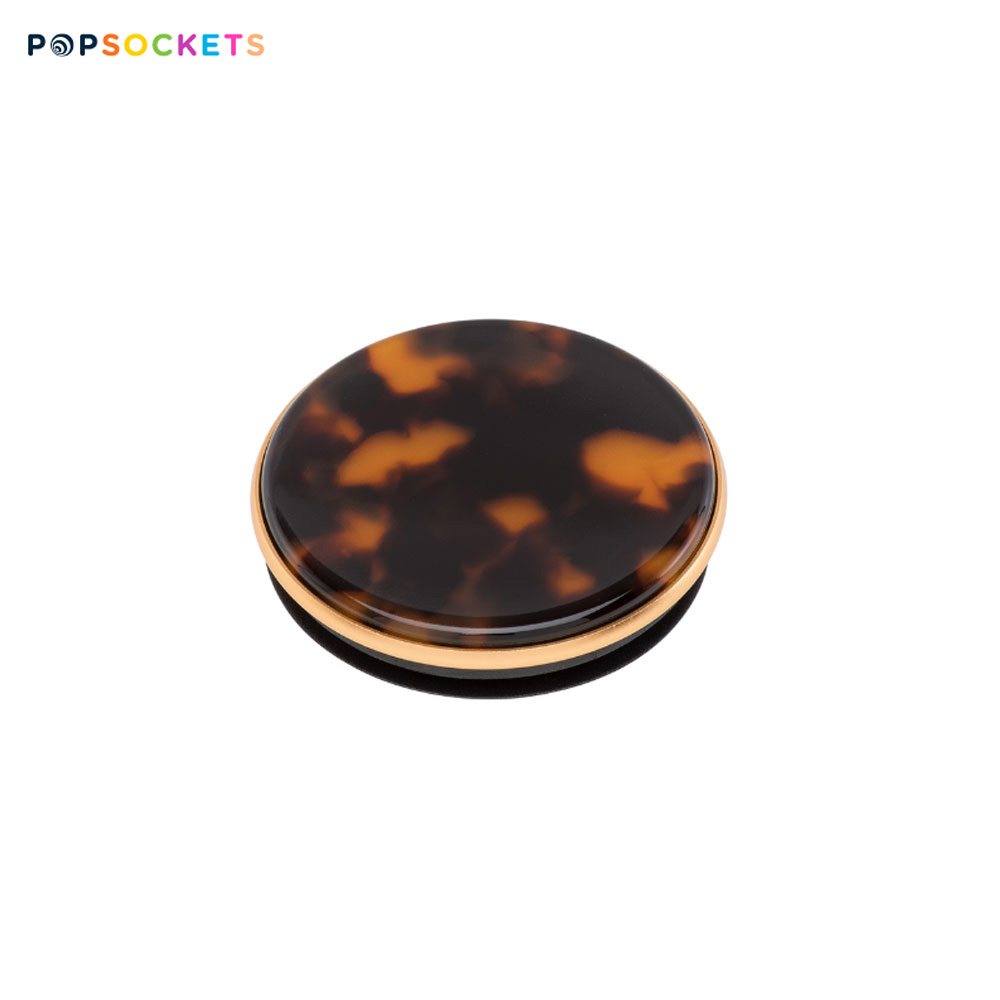 Picture of Popsockets PopGrip Swappable Lux Premium Series ( Acetate Classic Tortoise )