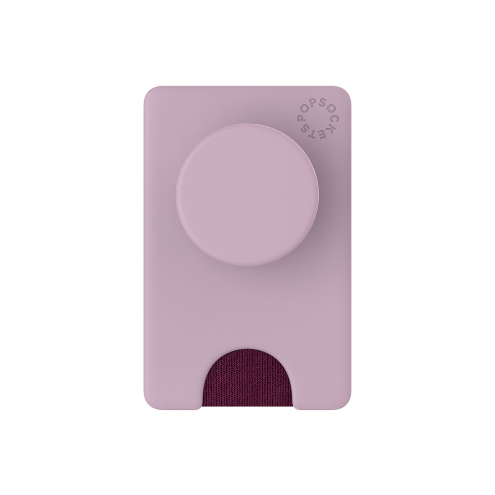 Picture of Popsocket Popwallet Plus Card Holder Credit Card Holder Parking Ticket Holder Card Wallet (Blush Pink)