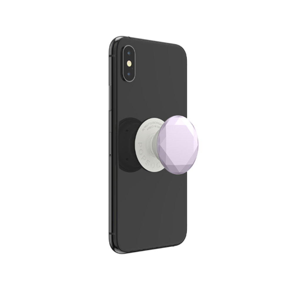 Picture of Popsockets PopGrip Swappable Premium Collection (Metallic Diamond Lavender)