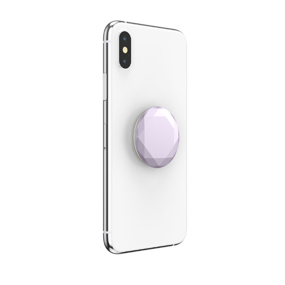 Picture of Popsockets PopGrip Swappable Premium Collection (Metallic Diamond Lavender)