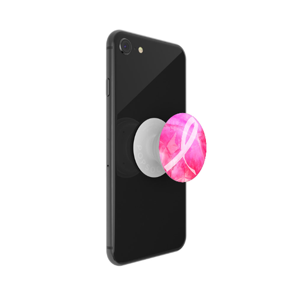 Picture of Popsockets PopGrip Swappable Collection (Breast Cancer Research Foundation BCRF Ribbon)