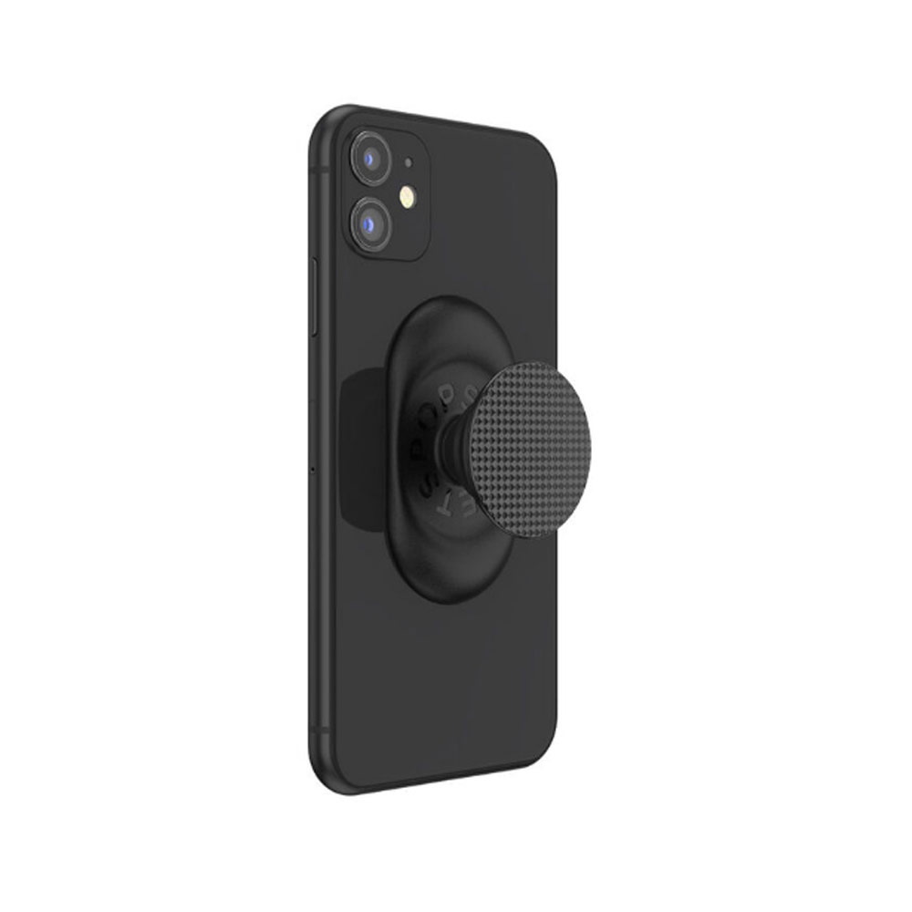 Picture of Popsockets PopGrip Swappable Pocketable (Knurled Black)