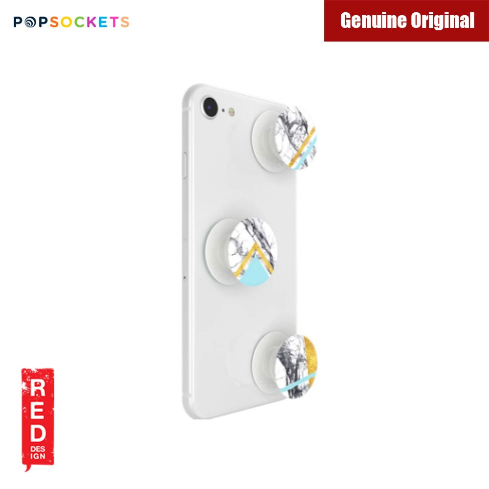 Picture of Popsockets PopMinis Triple (White Marble Glam)