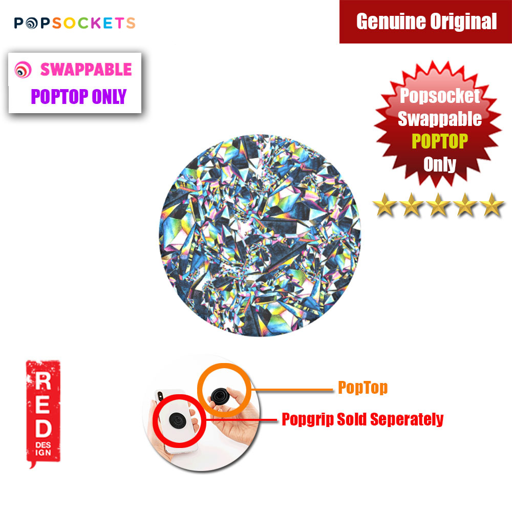 Picture of Popsockets PopGrip Swappable PopTop Only (Facet Gloss)