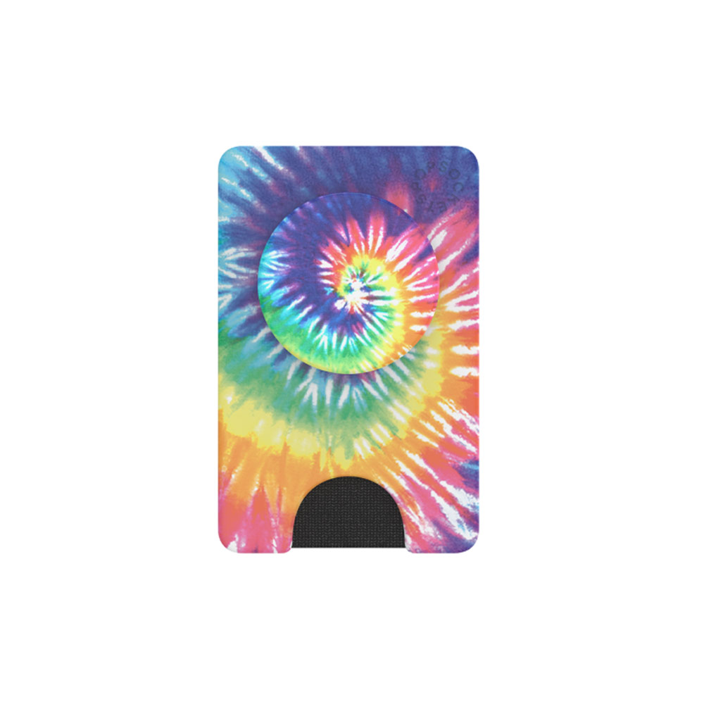 Picture of Popsockets Popwallet Plus Card Holder Credit Card Holder Parking Ticket Holder Card Wallet (To Dye For)