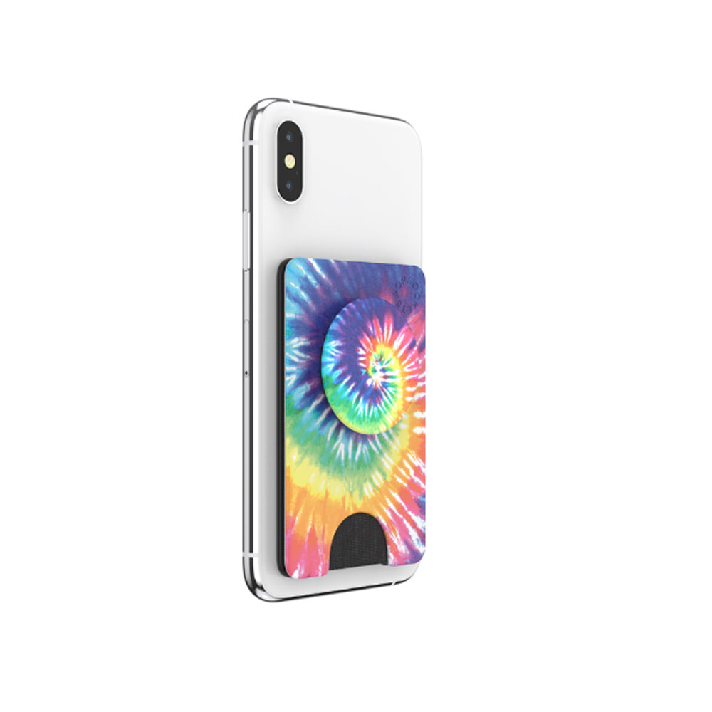 Picture of Popsockets Popwallet Plus Card Holder Credit Card Holder Parking Ticket Holder Card Wallet (To Dye For)