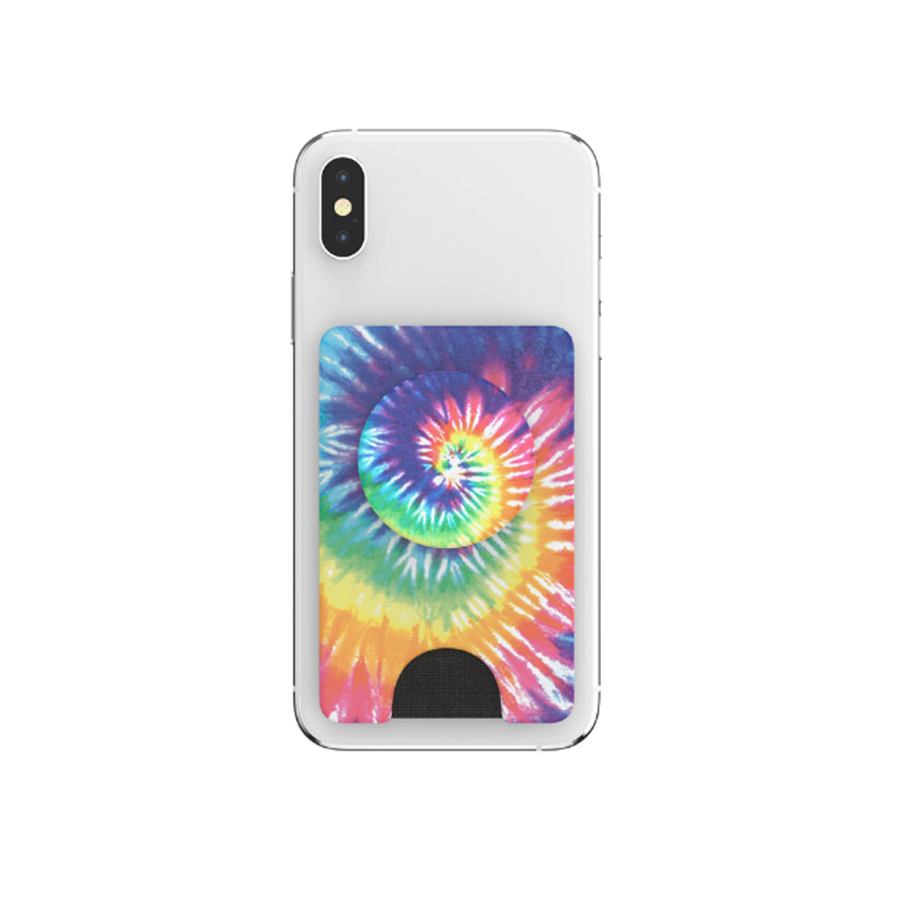 Picture of Popsockets Popwallet Plus Card Holder Credit Card Holder Parking Ticket Holder Card Wallet (To Dye For)