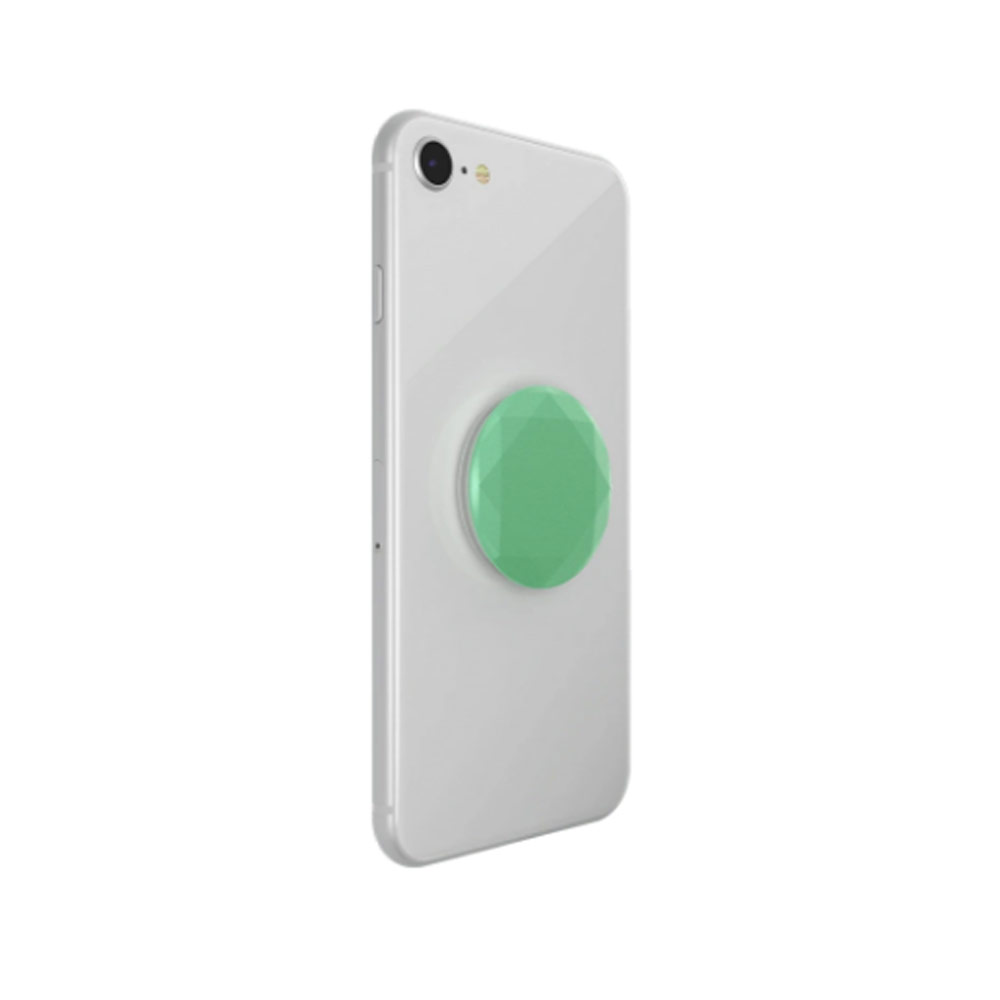 Picture of Popsockets PopGrip Swappable Premium Collection (Metallic Diamond Ultra Mint)