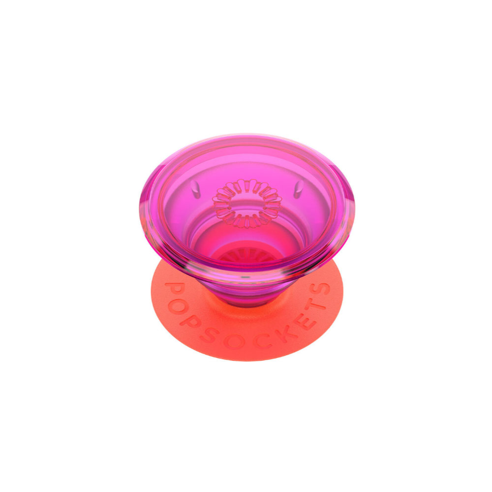 Picture of Popsockets PopGrip Swappable Premium Collection (Neon Glow Electric Sunrise)