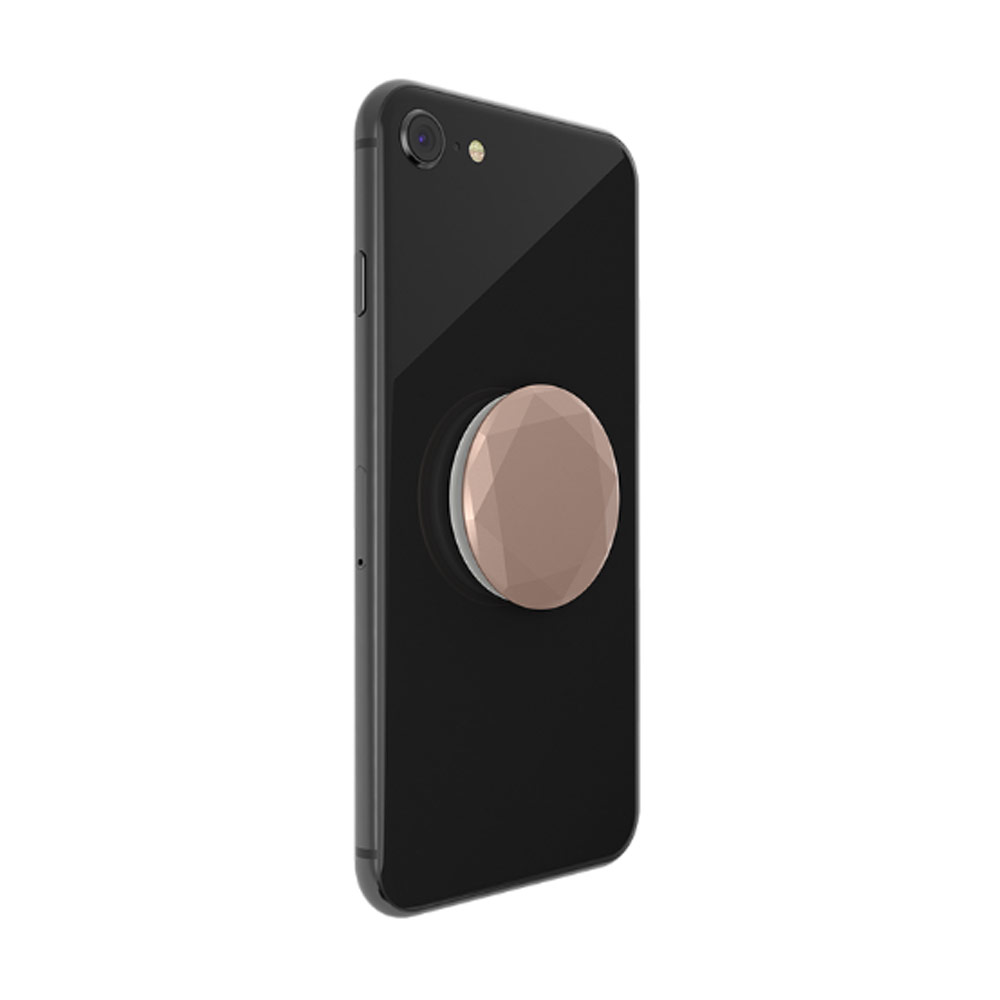 Picture of Popsockets A Phone Grip A Phone Stand An Earbud Management System - Diamond Rose Gold Metallic