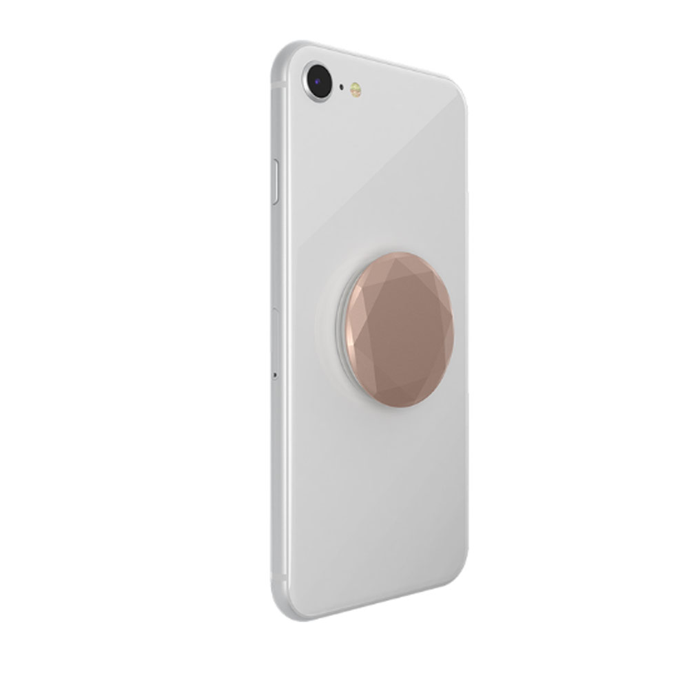 Picture of Popsockets A Phone Grip A Phone Stand An Earbud Management System - Diamond Rose Gold Metallic