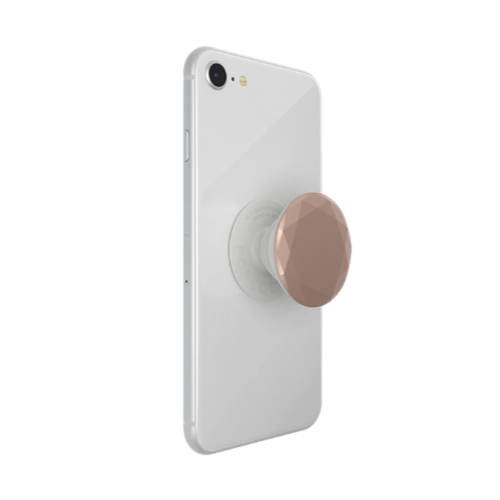 Picture of Popsockets A Phone Grip A Phone Stand An Earbud Management System - Diamond Rose Gold Metallic