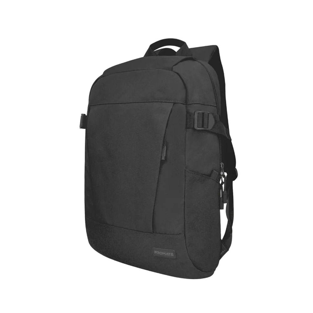 Picture of Promate Birger ComfortStyle Laptop Backpack with Large Compartments for Laptop up to 15.6" inches (Black)