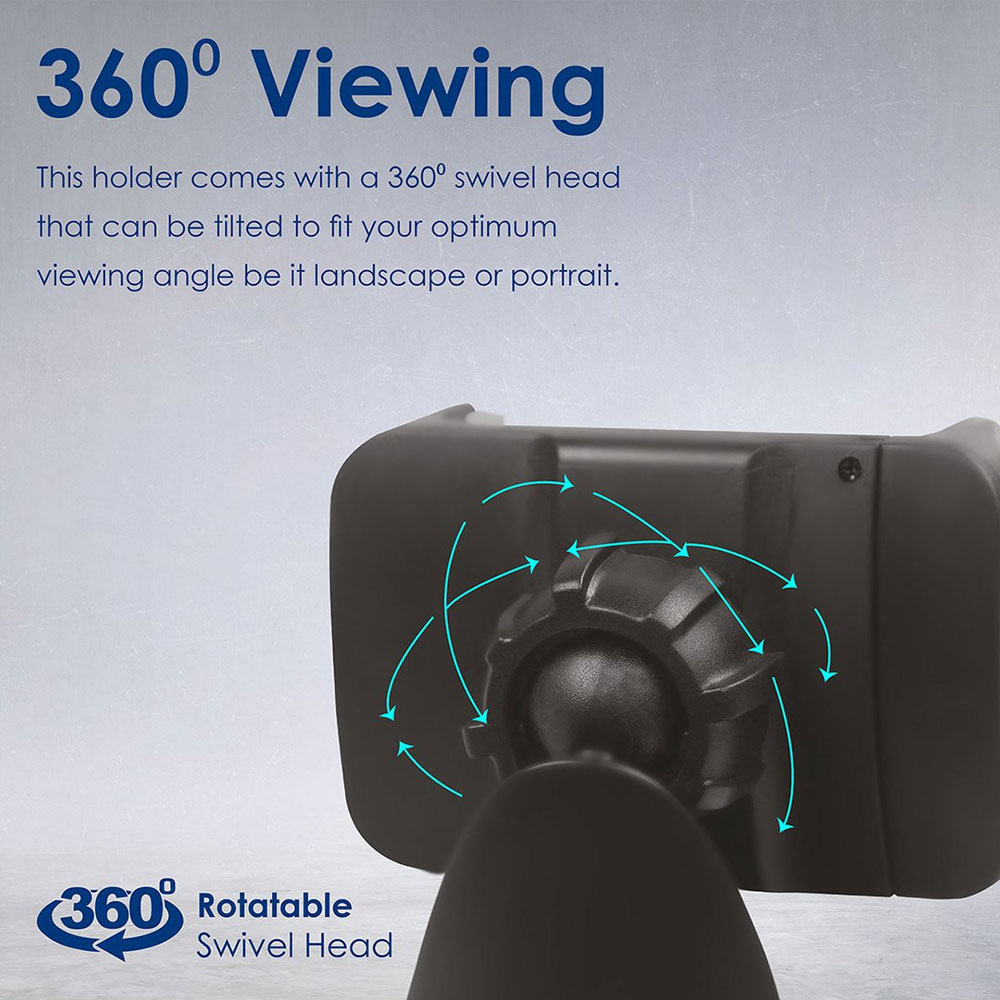 Picture of PROMATE Universal Sturdy Universal Car Mount for All SmartPhones and Handheld Devices 360⁰ Viewing Mount-2