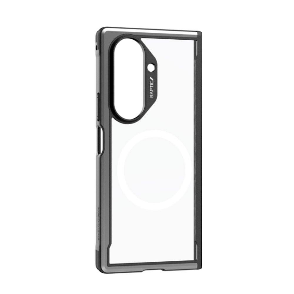 Picture of Samsung Galaxy Z Fold 7 Case | Raptic Galaxy Z Fold7 Shield Classic Magnetic Compatible Case for Galaxy Z Fold 7 (Black)