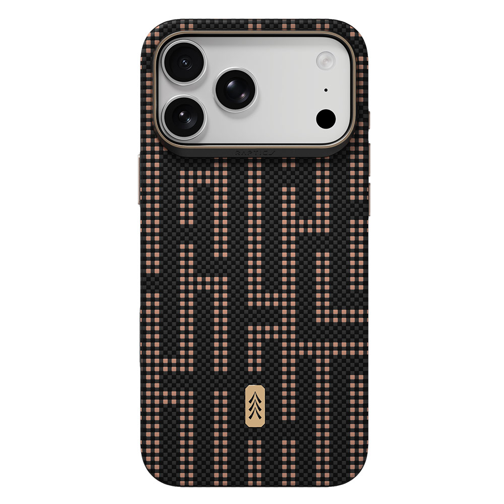 Picture of Apple iPhone 18 Pro Case | Raptic Aramid Dual Ultra Magnetic Drop Protection Case for iPhone 18 Pro - Grid Valor