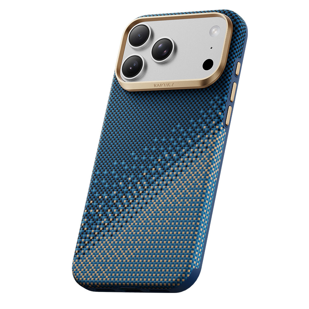 Picture of Apple iPhone 18 Pro Case | Raptic Aramid Dual Ultra Magnetic Drop Protection Case for iPhone 18 Pro - Serenity Emerald