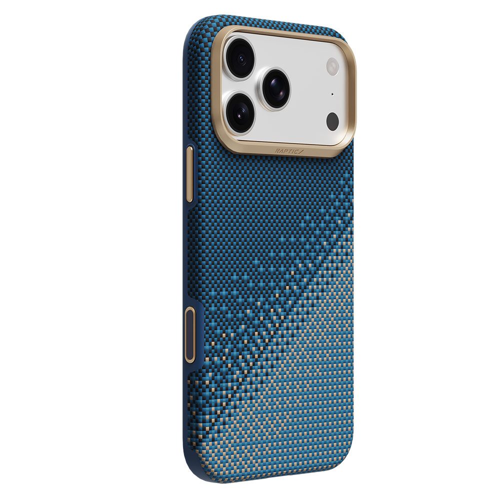 Picture of Apple iPhone 18 Pro Case | Raptic Aramid Dual Ultra Magnetic Drop Protection Case for iPhone 18 Pro - Serenity Emerald
