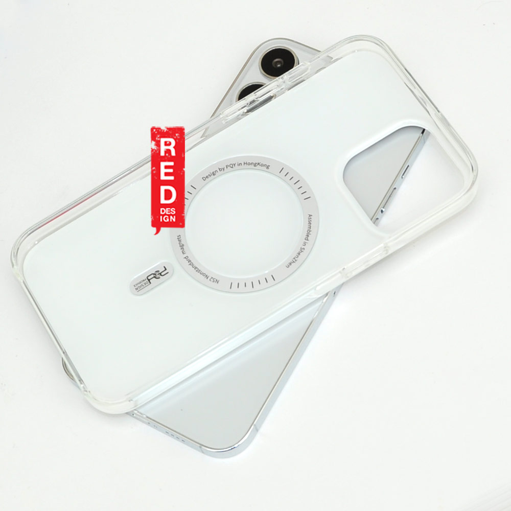 Picture of Apple iPhone 13 Pro Max 6.7 Case | Red Design Selected Cool Trendy Series Magnetic Magsafe Compatible Case for Apple iPhone 13 Pro Max 6.7 (Ghost)