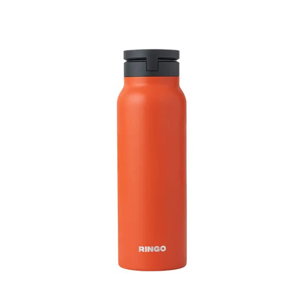 Picture of Ringo Stainless Steel Water Bottle with Magnetic Magsafe Compatible Lid 24oz 700 ml BPA Free (Orange)