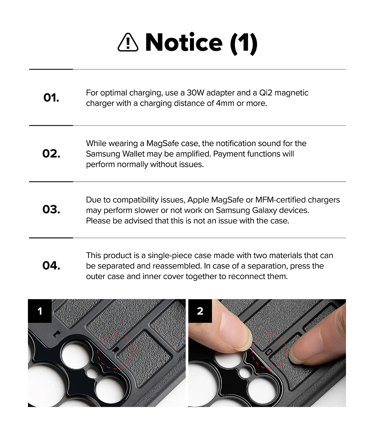 Picture of Samsung Galaxy Z Fold 7 Case | Ringke Alles Magnetic Kickstand Protection Case for Samsung Galaxy Z Fold 7 (Black)