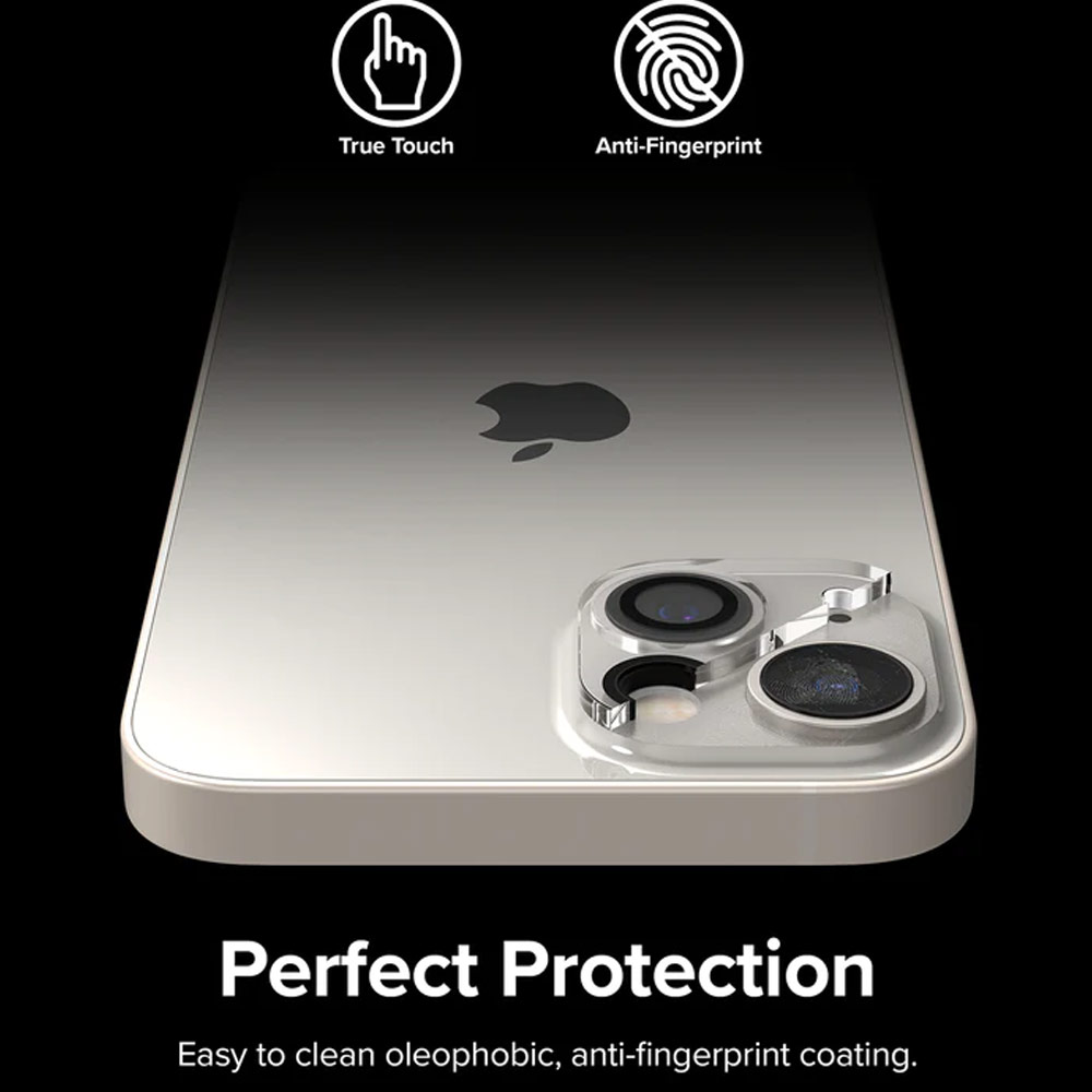 Picture of Apple iPhone 14 6.1  | Ringke Camera Lens Glass Protector for Apple iPhone 14 Plus 6.7 iPhone 14 6.1 (Clear)