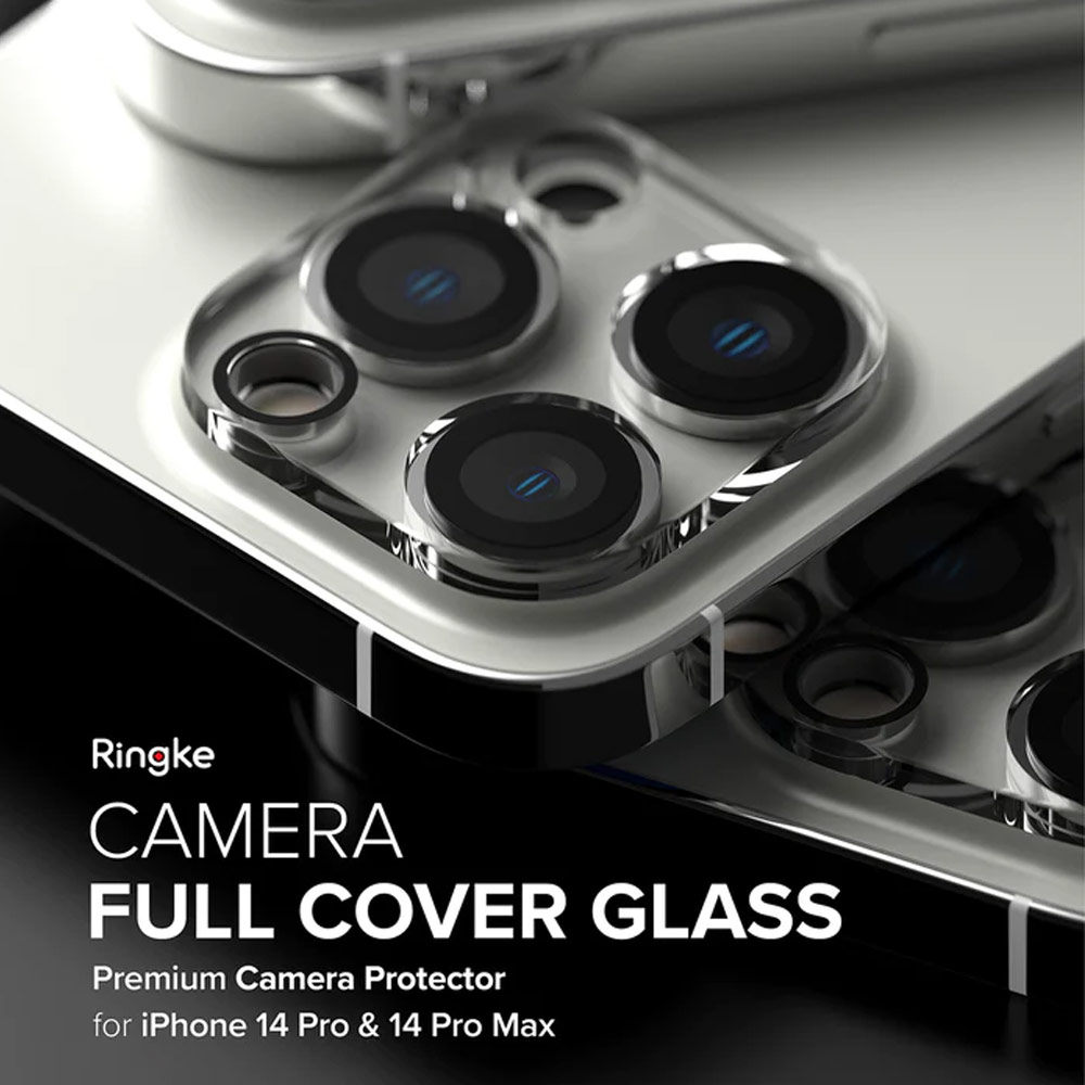 Picture of Apple iPhone 14 Pro Max 6.7  | Ringke Camera Lens Glass Protector for Apple iPhone 14 Pro Max 6.7 iPhone 14 Pro 6.1  (Clear)