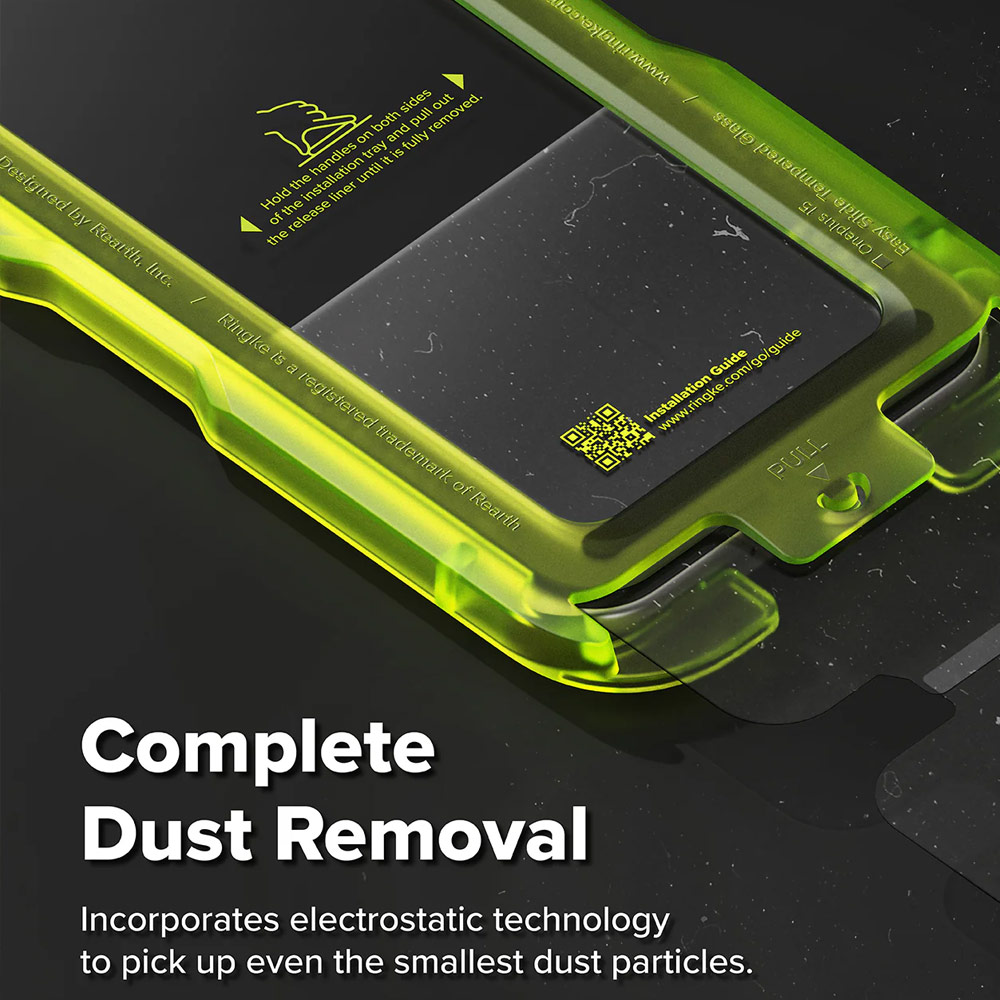 Picture of OnePlus 15 Screen Protector | Ringke Easy Slide Tempered Glass Screen Protector for OnePlus 15 (2 Pack)