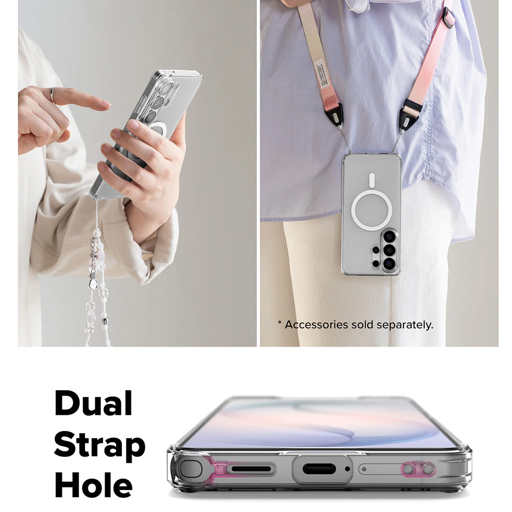 Picture of Samsung Galaxy S26 Ultra Case | Ringke Fusion Magnetic Transparent Protection Case for Samsung Galaxy S26 Ultra (Matte)