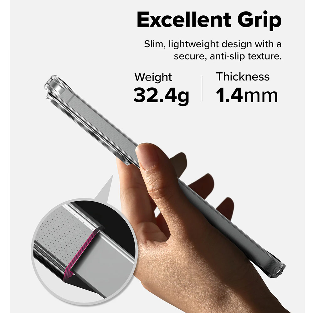 Picture of Samsung Galaxy S26 Ultra Case | Ringke Fusion Transparent Protection Case for Samsung Galaxy S26 Ultra (Clear)